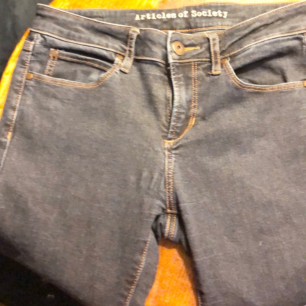 Articles of Society skinny dark denim